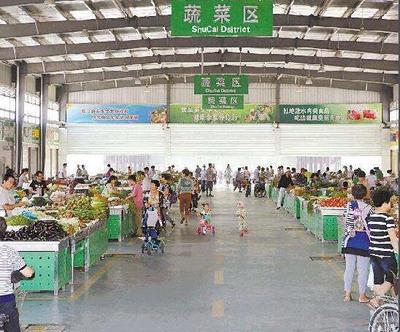 老舊農貿市場煥新顏 潤恒城入駐北城，助力龍城農產品零售升級